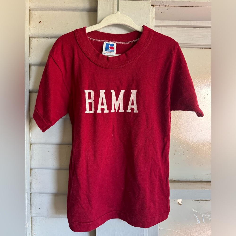 Vintage 80s kids size 6 BAMA tshirt